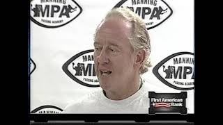 Manning Passing Academy coverage—local TV 7102009 thru 7122009 [upl. by Atilrep]