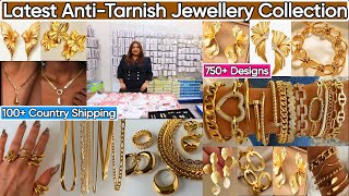 Trendy Exclusive Celebrity Style AntiTarnish Stainless Steel amp Western Jewellery Collection 2024 [upl. by Shore994]