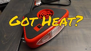 Harbor Freight 12V Auto Heater  Defroster With Light Review does it work [upl. by Ong]