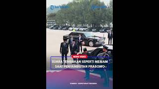 PASUKAN BERDIRI SUARA LEDAKAN SEPERTI MERIAM Sambut Prabowo Saat Bertemu Presiden China Xi Jinping [upl. by Humph]