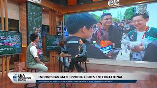 Talkshow Indonesian Math Prodigy Goes International [upl. by Aivatnuahs548]