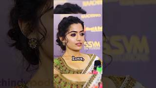 Rashmika Mandanna  The Relationship Rumors with Vijay  Cute Moment ❤️❤️ [upl. by Eniamrehc]