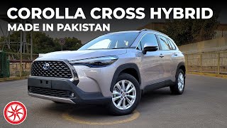 Most Affordable SUV In Pakistan  Toyota Corolla Cross Hybrid [upl. by Anoyi]