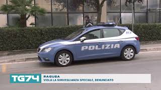 RAGUSA  VIOLA LA SORVEGLIANZA SPECIALE DENUNCIATO [upl. by Indihar373]