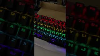 Milang mk800 gaming keyboard ☠️☠️ foryou gaming gamingheadset computeronix [upl. by Beach9]