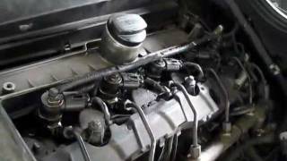 Mercedes E270 cdi  seriosly trouble with injectors leaking continue [upl. by Ynaffets]