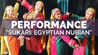 Ahlam Dance Company performs to quotSukariquot  Egyptian Nubian Folkloric [upl. by Hallett901]