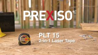 PREXISO  2 in 1 Tape Measure [upl. by Kosak]