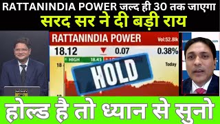 RATTANINDIA POWER बहुत जल्द ही मल्टीबैग्गार बनेगा 🚀 RATTAN SHARE TARGET SharePriceTargeted [upl. by Rhetta197]