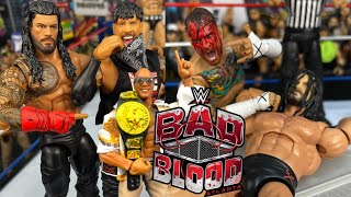 WWE BAD BLOOD 2024 was CRAZY Action Figure Set Up [upl. by Bethel793]