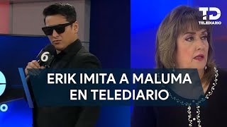 Erik Rocha imita a Maluma y le dedica canción a la Licenciada María Julia [upl. by Cleopatra]