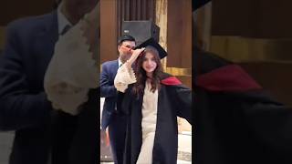 Dananeer Mobeen becomes graduate as she got degreetrendingyoutubeshorts dananeermubeenviralvideo [upl. by Linnell541]