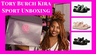 Tory Burch Kira Sport Sandal Collection amp Unboxing with Mod Shots amp Style Tips  thecompletedlook [upl. by Randall277]