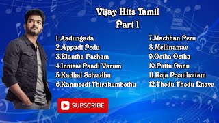 Thalapathy Vijay Top Hit Songs Tamil Part 1  Harishsiva Edits [upl. by Hterag269]