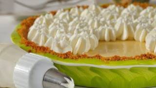 Key Lime Pie Classic Version  Joyofbakingcom [upl. by Margaretta]