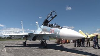 ИСТРЕБИТЕЛИ СУ30 СМ ПРИНИМАЮТ В ВОЙСКА С АВИАЗАВОДА [upl. by Oruam]