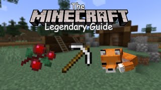 Minecraft Guide Ep 2  Best FOX FREE Sweet Berry Farm [upl. by Yelruc]