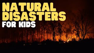 Natural Disasters for Kids  Learn about tornados hurricanes and more [upl. by Nannek927]