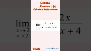 Exercice 164 Limites 2BAC Maths [upl. by Mallissa718]