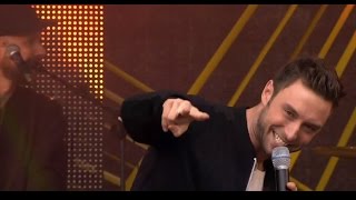 Måns Zelmerlöw – Heroes rockversion live in Lund Sweden 25052015 [upl. by Oruhtra457]