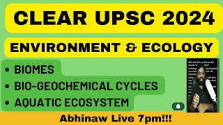 UPSC Prelims 2024 Environment  PMF IAS  Shankar IAS [upl. by Sandberg359]