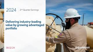 Exxon Mobil XOM Q2 2024 Earnings Presentation [upl. by Esinwahs]