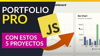 5 Proyectos JavaScript para mejorar tu Portfolio [upl. by Josefa]