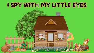 I Spy Game for Kids Fun Educational Learning Activity [upl. by Joshuah218]