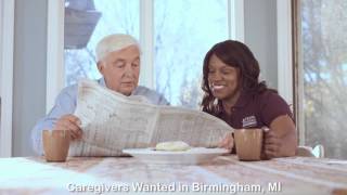 CAREGivers Wanted in Birmingham MI  Home Instead Senior Care [upl. by Akima761]