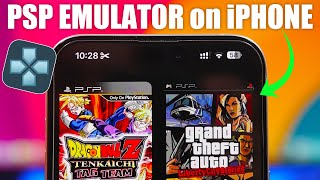 PSP Emulator PPSSPP Setup Guide for iPhone  iOS 17 [upl. by Bilac438]