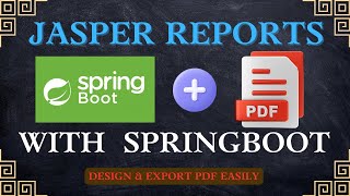 🔥Jasper Reports with Spring Boot Example  Design amp Export PDF reports [upl. by Oneg]