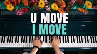 John Legend  U Move I Move Relaxing Piano Cover [upl. by Cailly40]