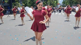 Peralta Marching Band💃 Desfile del Correo San Salvador 2023 [upl. by Nogem]