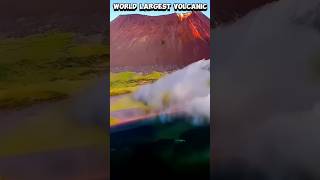 WORLD LARGEST VOLCANO VolcanoLargestVolcanoEarthquakePlanetEarthEarthScienceVolcanoExploration [upl. by Crysta]