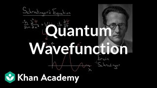 Quantum Wavefunction  Quantum physics  Physics  Khan Academy [upl. by Leizahaj]