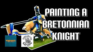 Painting A Bretonnian Knight [upl. by Otreblig]