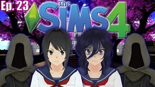 Summoning Demons with Oka Rival Elimination 4  The Sims 4 Yandere Simulator Challenge  Ep 23 [upl. by Rosalie120]