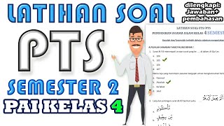 soal PTS agama islam kelas 4 semester 2 [upl. by Aeki]