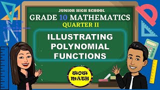 ILLUSTRATING POLYNOMIAL FUNCTIONS  GRADE 10 MATHEMATICS Q2 [upl. by Lad]