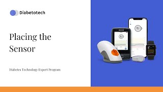 Diabetotech  Dexcom G6 Placing the Sensor  Diabetes Technology Expert Program [upl. by Soble276]