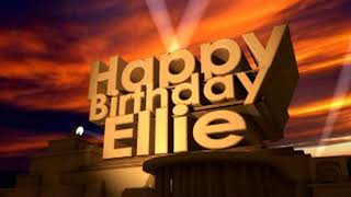 Happy Birthday Ellie [upl. by Blumenfeld]