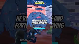 Processing Reboot Glitch In Fortnite shorts [upl. by Kutzer]