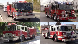 Fire Trucks Responding Old Vs New Apparatus Part 35 [upl. by Nyla]