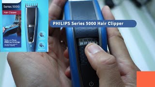 PHILIPS SERIES 5000 HAIR CLIPPER HC561215 [upl. by Aylmer]