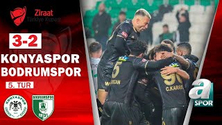 Konyaspor 3  2 Bodrumspor MAÇ ÖZETİ Ziraat Türkiye Kupası 5 Tur Maçı 22122022 [upl. by Felix469]