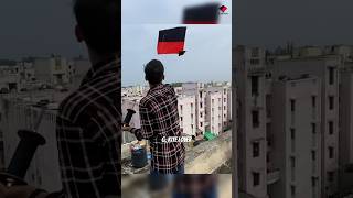 Kite Flying On 15 August Sher🦁  Gaurav Kite Lover patangbazi kiteflying viralvideo [upl. by Atinrahc]