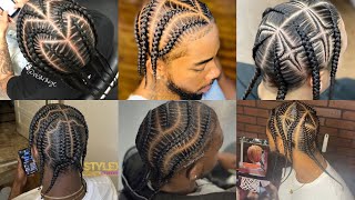 Top 20 Trending braids hairstyles for men  Men braids hairstyles 2022 Compilation [upl. by Percival]