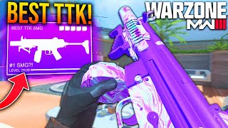 WARZONE Secret BEST TTK SMG META LOADOUT After Update WARZONE 3 META [upl. by Willamina]