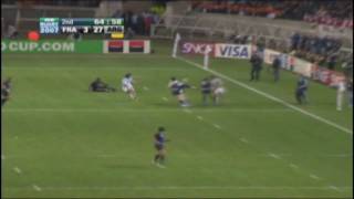 RWC 2007 resumen Argentina vs Francia 3er puesto  Highlights HD [upl. by Narba]