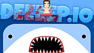 Deeeep Gameplay  The Biggest Baddest Shark  Deeeepio Gameplay Highlights [upl. by Tiffa879]